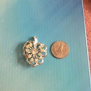 Vintage costume jewelry brooch